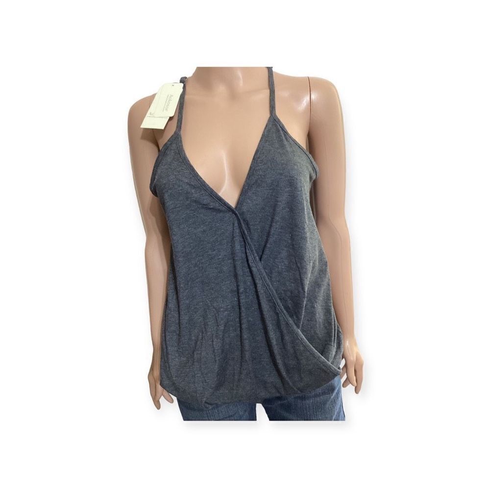 Aokosor Womens Gray Tank Top S
